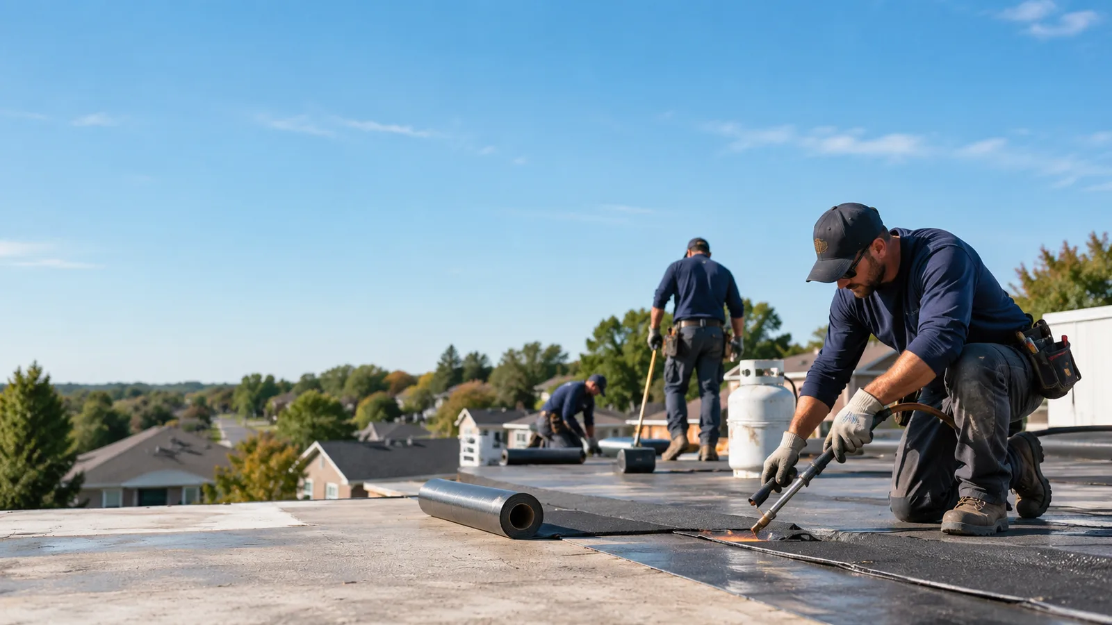 Flat Roof Leak Repair providers in Odum, GA